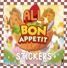 BON APPETIT ALBUM Mono_GO 1 2 3 4 5 6 star 🌟⚡CHEAPEST & FAST DELIVERY⚡