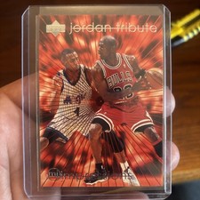 Michael Jordan Card 90’s INSERT RAINBOW HOLO FOIL SSP RARE 🔥 BULLS JERSEY #23
