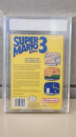 Super Mario Bros 3 Nintendo NES Complete CIB VGA Graded 60 - NOT PSA/WATA/CGC