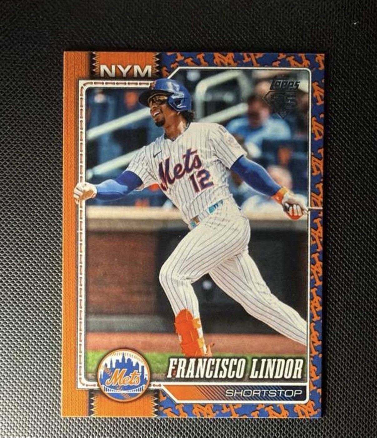 2026 Topps Series 1 - Francisco Lindor #123 Team Color Border