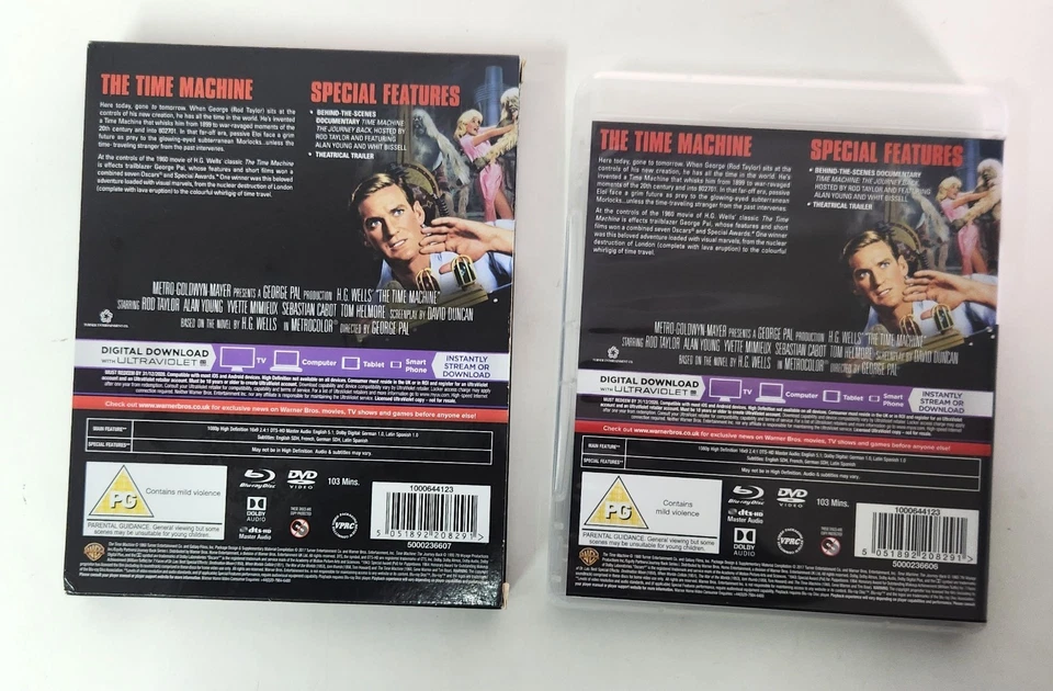 The Time Machine - The Premium Collection Limited Edition Blu-Ray, DVD H.G Wells - Image 3 of 3