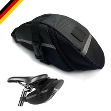 Fahrradsatteltasche  Oberrohrtasche für Mountainbike, Schwarz, leicht