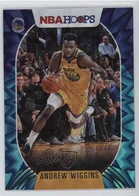 2020-21 Panini NBA Hoops Teal Explosion Andrew Wiggins #75 1lg7