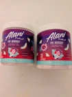 Lot Of 2 Alani Nu Pre-Workout Hawaiian Shaved Ice 30 Servings 10.7 oz 03/2028