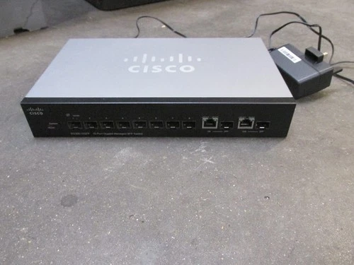 CISCO SG300-10SFP Managed L3 Gigabit SFP Ethernet Switch (10/100/1000)