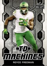 2018 Leaf Draft TD Machines #TD-17 Royce Freeman Oregon Ducks
