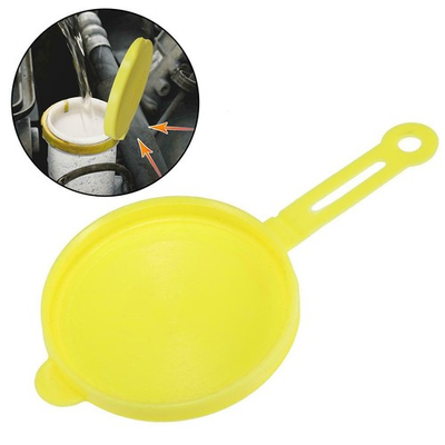 #ad #ad Yellow Washer Fluid Reservoir Cap for Nissan Frontier Perfect Fit amp; Function AU $14.52