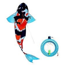 Koi Fish Large Kite Outdoor Games and Activities Big Creative Gift Flying Toy