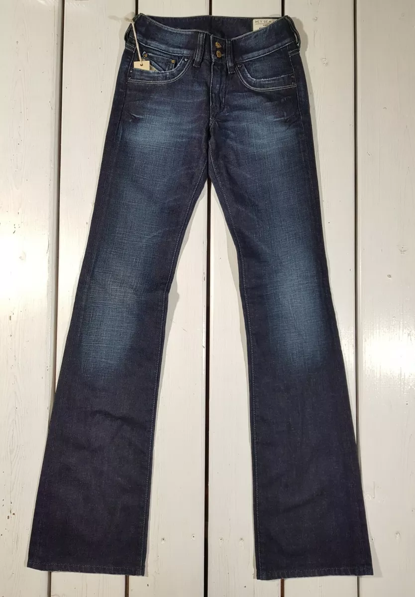 New Diesel Women&#039;s Jeans L34 Ronhar 008FC Stretch Blue | eBay