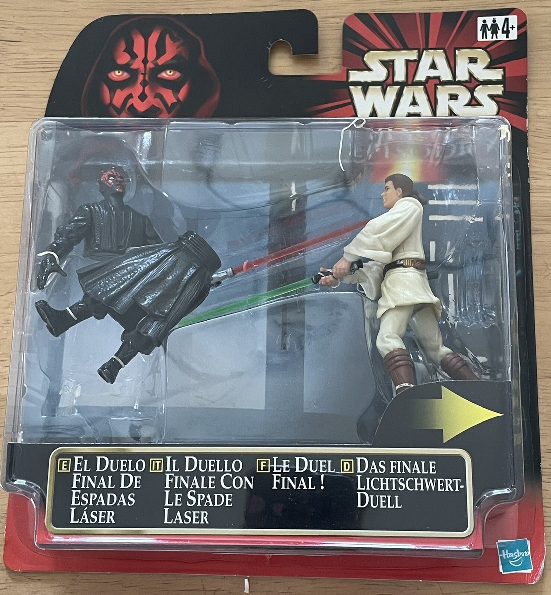 Star Wars: Episode 1 - The Final Lightsaber Duel (Obi-Wan vs. Darth Maul) Action Figure 2-Pack by Hasbro [並行輸入品] Amazon.com: Star Wars: Episode 1 - The Final Lightsaber Duel