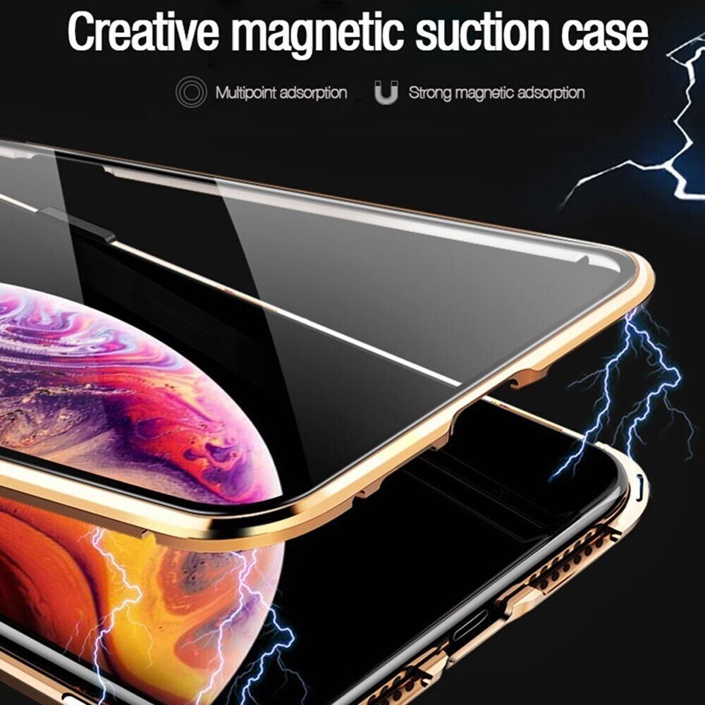Coque Magnétique 360° Protection Anti-Indiscrétion Pour IPhone 14 Pro MAX 13 12 11 - Neuve