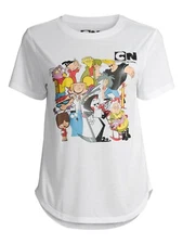 Juniors size SX 1 CN Cartoon network T Shirt Dexter Deedee Johnny Bravo Mac Grim