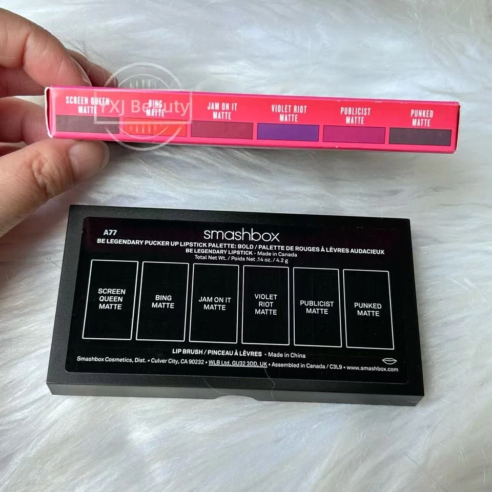 New In Box Smashbox Be Legendary Picked Up Lipstick Palette~Bold~Discontinued - Image 4 of 4