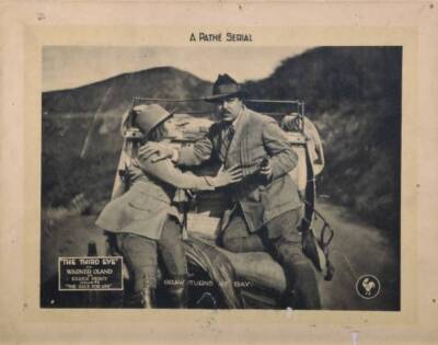 The Third Eye Lobby Card Eileen Percy Warner Oland 1920 Old Movie Photo