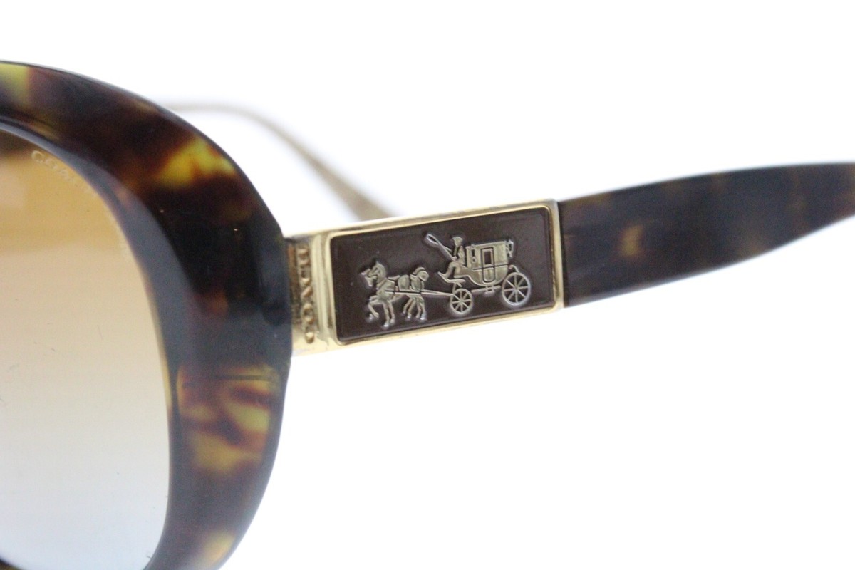 Sunglasses Coach HC 8120 526213 Dark Tort/Dark Tort Sand Sig C 3d389565-ad92-4249-bba9-  main image 4