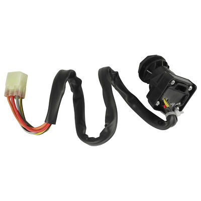Caltric Ignition Switch With 2 Keys For 2007-2010 Suzuki King Quad LTA450X/450 – 5-Pin, 3A