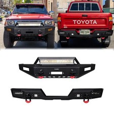 Vijay For 1989-1995 Toyota Pickup Frontrear Bumper Wwinch Plateled Lights Vijay For 1989-1995 Toyota Pickup Frontrear Bumper Wwinch Plateled Lights