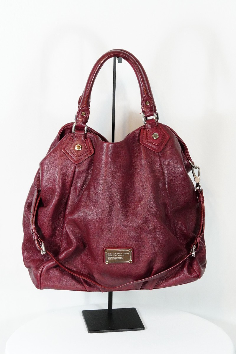 MARC JACOBS classic Q bordeaux 本革 2WAY MARC BY MARC JACOBS Classic Q Fran (Large) Burgandy Leather