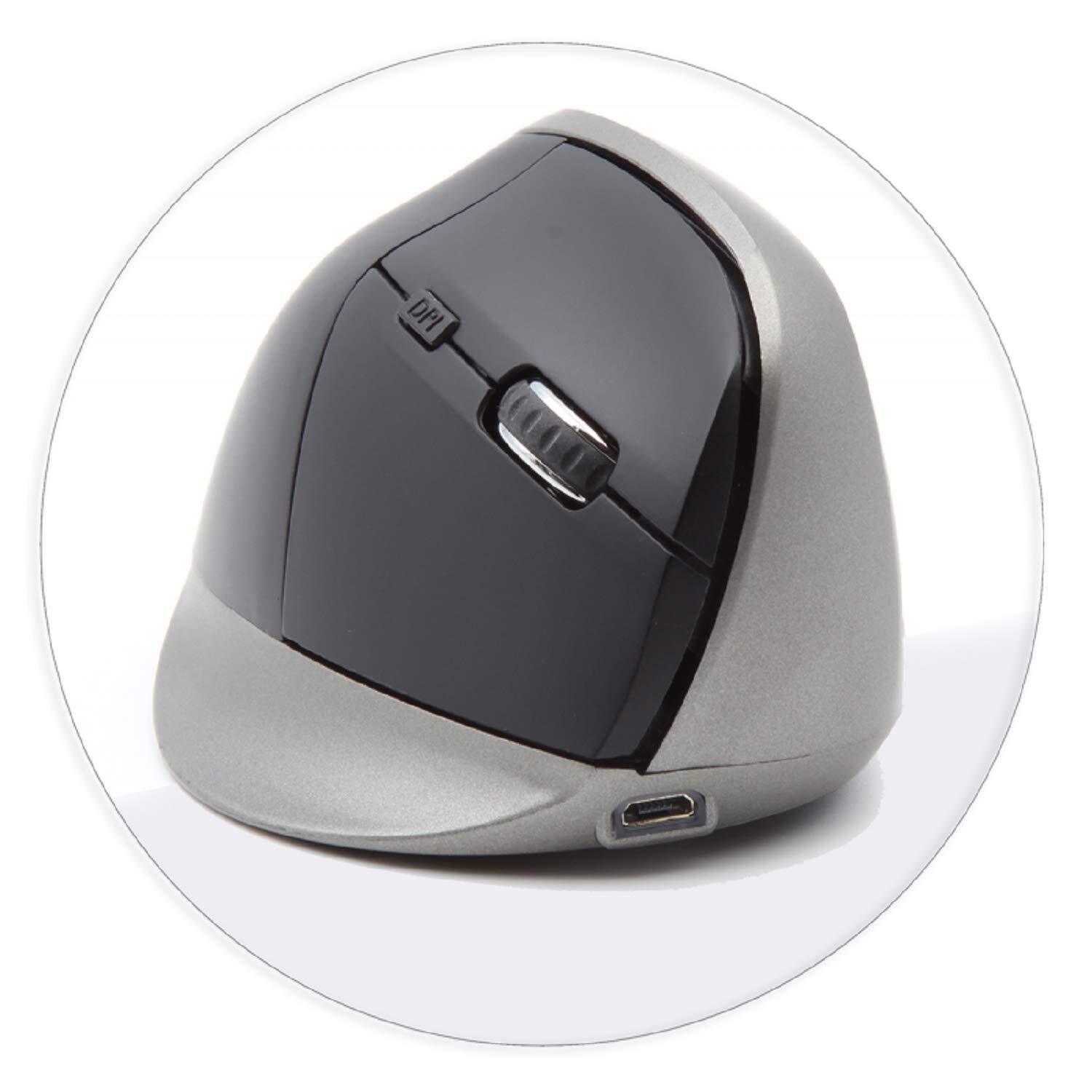 Ordissimo Wireless Vertical Ergonomic Mouse for Comfort and Improved Posture in Home or Office Use