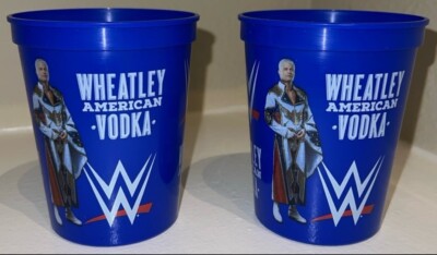 WWE WRESTLEMANIA 40 Wheatley American Vodka promo cup