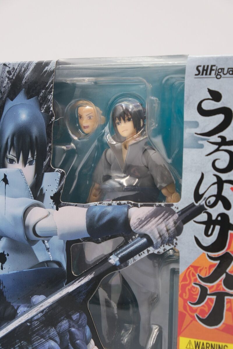 S.H.FiguartsUchiha Sasuke Naruto Shippuden w/ Shipper Box US S.H.FiguartsUchiha Sasuke Naruto Shippuden w/ Shipper Box US