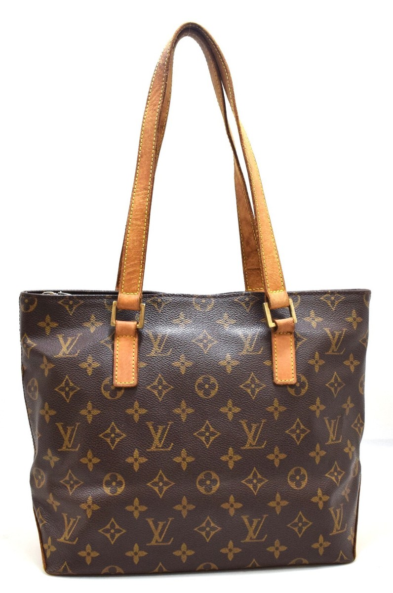 Auth Louis Vuitton Cabas Piano Tote Bag Monogram Canvas M51148 LV
