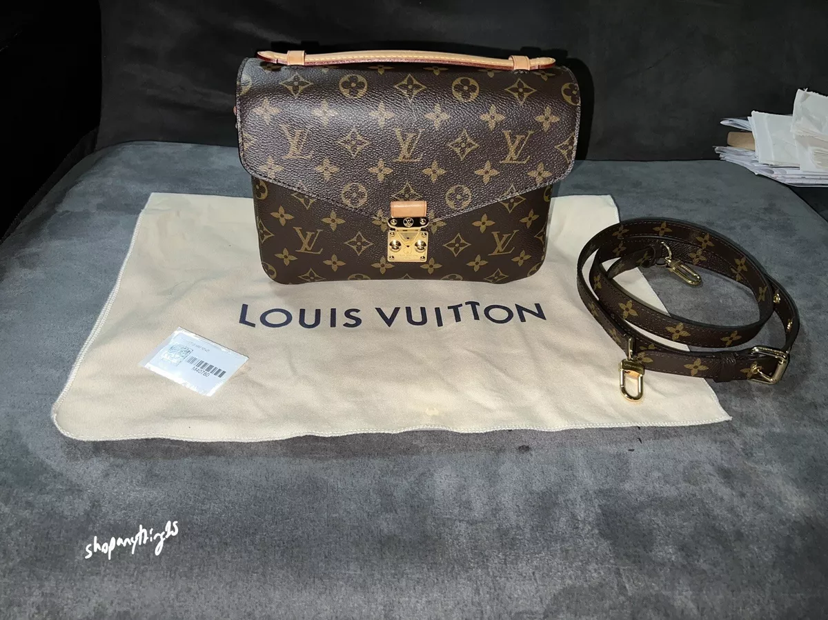 Louis Vuitton Monogram Canvas Pochette Metis Bag Louis Vuitton