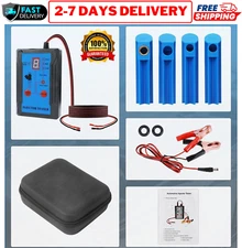 12/24V Fuel Injector Tester Gasoline Flush Cleaner Adapter Nozzle DIY Test Leads