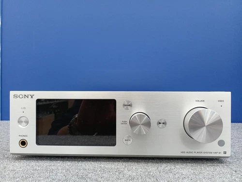Used HAP-S1 Hi-Res Audio Music Player 100V Silver HDD 500GB Tested From JPN