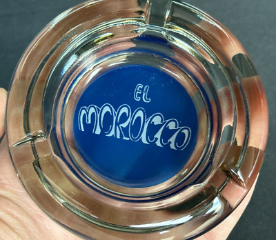 50s El Morocco Las Vegas 灰皿 vintage Vintage 1950's El Morocco Casino Ashtray - Black/African American