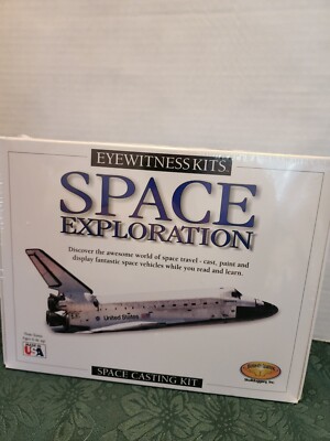 NEW In Box Eyewitness Kits Space Exploration Space Vehicles Casting Kit