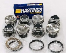 Speed Pro Hypereutectic Flat Top 4vr Pistons8cast Rings Kit Chevy Sb 400 040