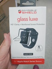 New Invisible Shield Glass Luxe Screen Protector For Apple Watch Series 3 42mm