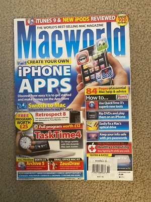 Magazine: MacWorld: November 2009: iPhone Apps, How To, iPod