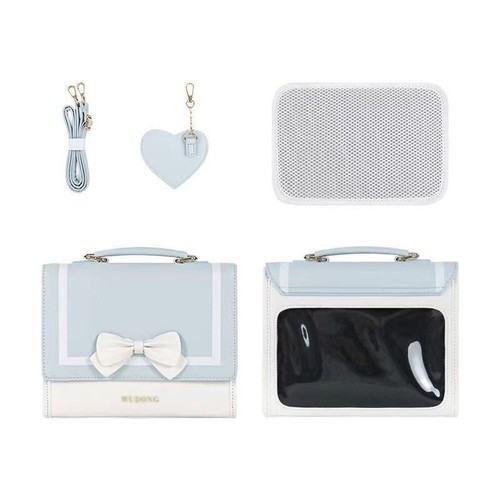 Japanese School Lolita Itabag Transparent Bow Cosplay Sweet Shoulder Bag Ita Bag - Picture 10 of 16