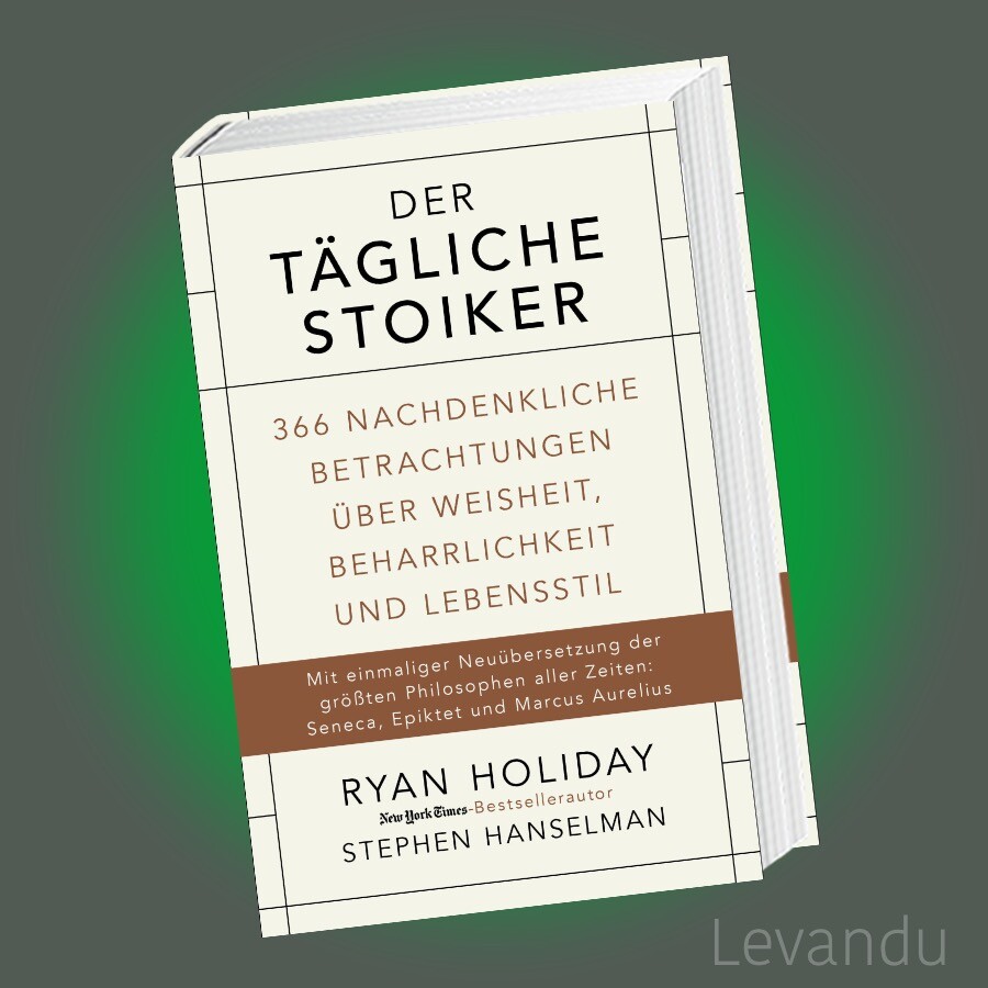 Finanzbuch Der Tägliche Stoiker, Ratgeber Von Ryan Holiday - Bild 4