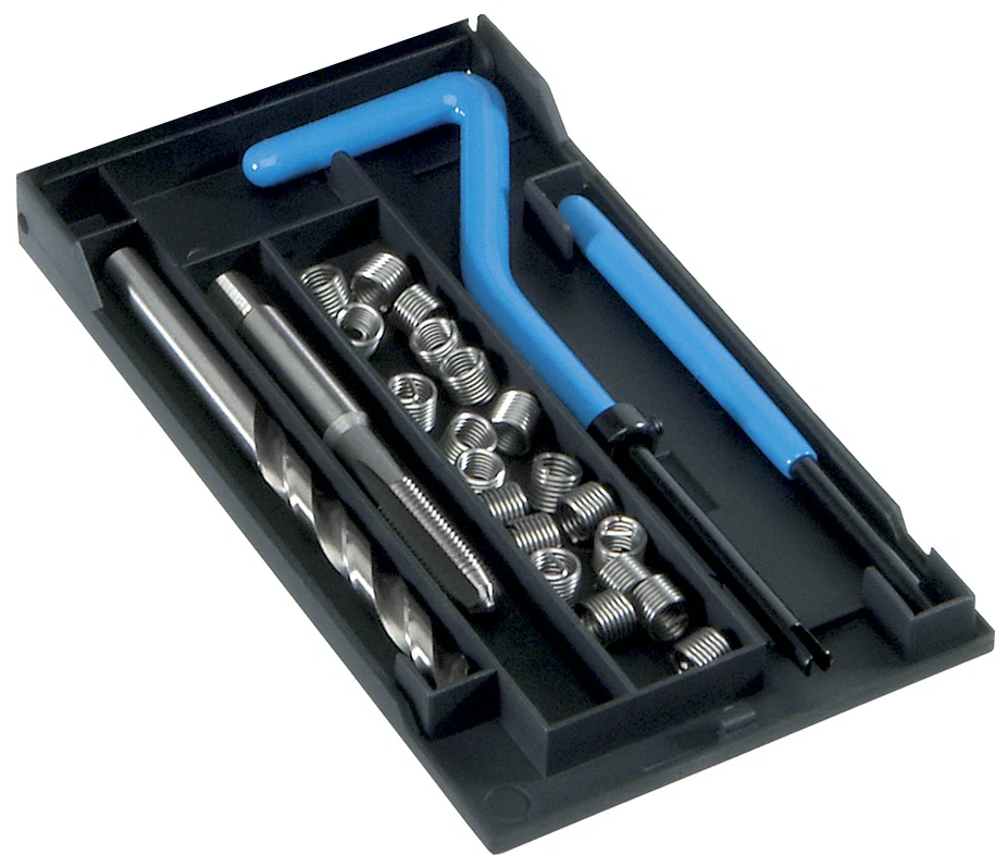V-Coil Thread Repair Kit M5 x 0.8 Compatible Helicoil 1D,1.5D,2D,2.5D or 3D