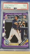 Tirso Ornelas - 2019 Bowman Draft Paper Purple  PSA 9   #46/250