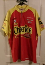 Nascar Cheerios XL Pit Crew Shirt from Outer Circle Motorsportwear  1/4 Zip
