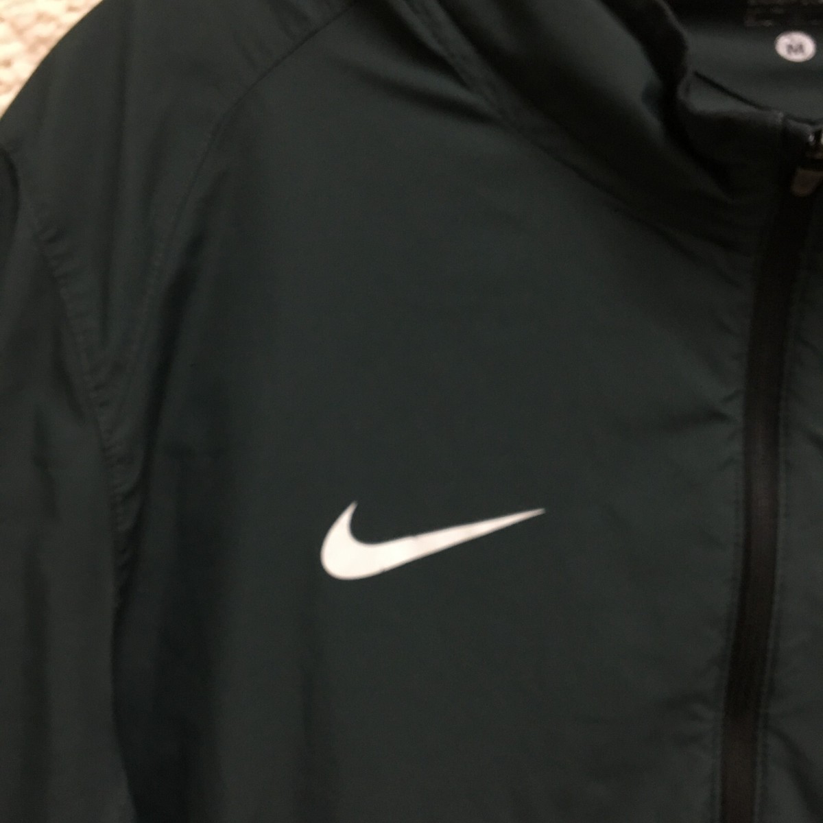 Nike TCU Horned Frogs Jacket Medium Adult Gray 1/4 Zip