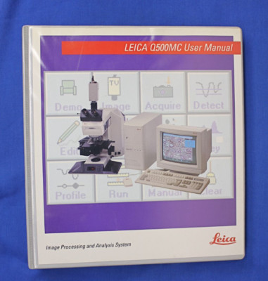 Leica Q500MC User Manual Q-500-MC Image Processing & Analysis System Manual 