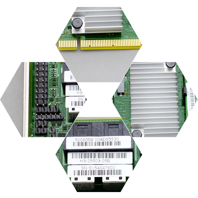 RaidStorage Avago LSI MegaRAID SAS 9240 8i LSI00200 8 Port NO Cache