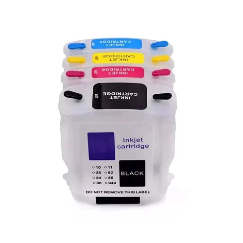 Puste wkłady atramentowe uzupełniające kompatybilne HP10 11 z chipem ARC Designjet 100 110 70 - Zdjęcie 1 z 5