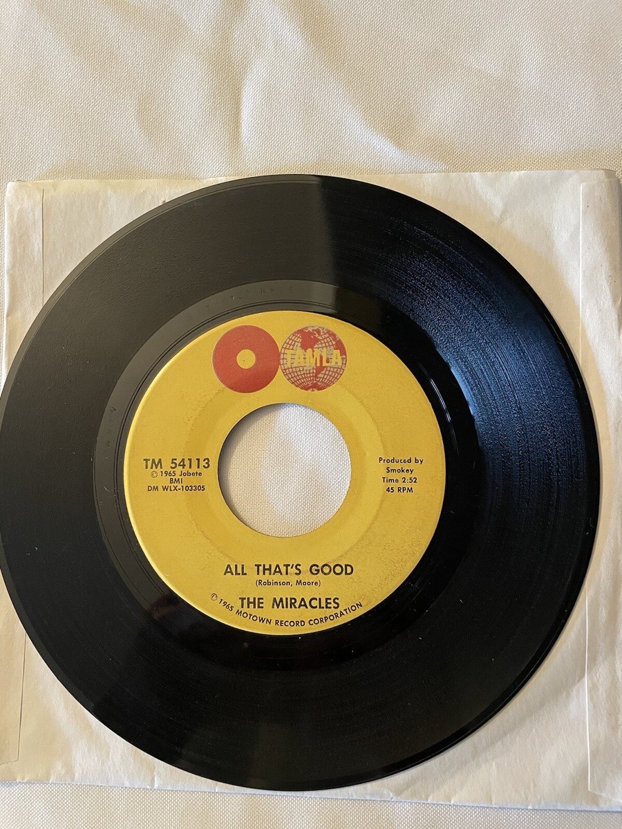 米7” Miracles Ooo Baby Baby  T54113 Tamla /00080 The Miracles – Ooo Baby Baby – Vinyl (Rockaway pressing, 7