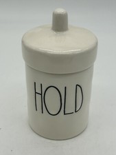 Rae Dunn Small Ceramic Keepsake HOLD Jar