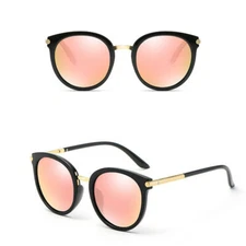 OVERSIZED Sunglasses Women Lady Cat Eye Aviator Flat Top Sunnies GAFAS Shadz US