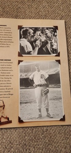 Gordie Howe and Bill Gatsby Autographed Program. JSA Authenticated! - Picture 7 of 13
