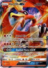 Ho-Oh GX - 21/147 - Ultra Rare - Sun & Moon: Burning Shadows - MINT/NM