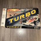 Vintage 1981 TURBO Sega Board Video Game by Milton Bradley Indy Car Complete