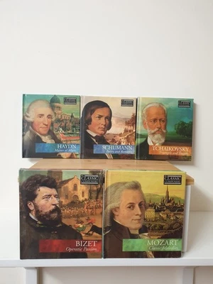 5 x The Classic Composers CD - Mozart, Haydn, Schumannz, Tchaikovsky, Bizer -New - Image 1 of 4